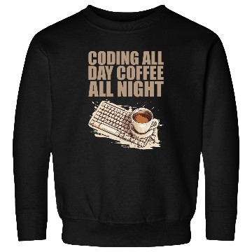 Discover caffeines Coder Software Developer Engineer Coffee Programmer 3 Sweatshirts