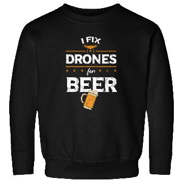 Discover Retro vintages Funny Drone Pilot Sweatshirts