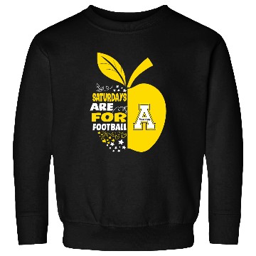 Discover Appalachian State Mountaineers Teacher Apple Saturdays Sweatshirts