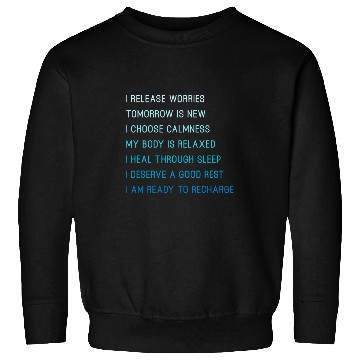Discover Bedtime Affirmations For Adults Sleep Deprived Airline Pilot Sweatshirts