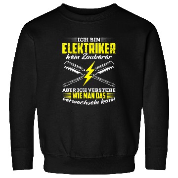 Discover Wizard Electrician Saying Sweatshirts