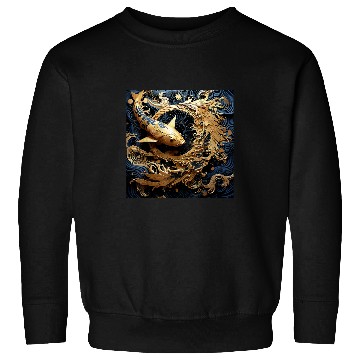Discover Artistic Grace Japanese Koi Fish Inspired Decorative Piece Sweatshirts