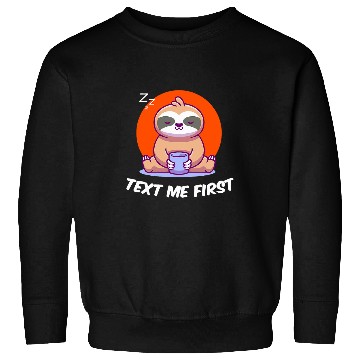 Discover Text Me First Introvert Boss Antisocial Manager Funny Rules 3 Sweatshirts