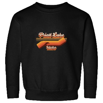 Discover Retro Priest Lake 80s Outfit Priest Lake Sweatshirts