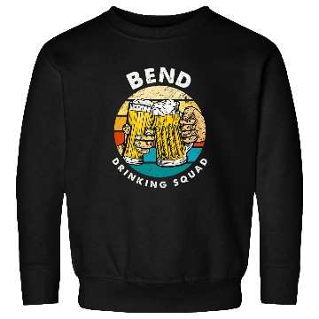 Discover Bend Drinking Squad Oregon Craft Beer OR Brewer Party Sweatshirts