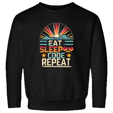 Discover Eat Sleep Code Repeat PHP Programmer Lifestyle Sweatshirts
