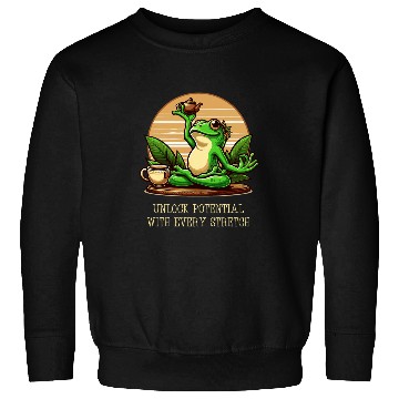 Discover Unlock Potential With Every Stretch Fitness Sculpting Sweatshirts