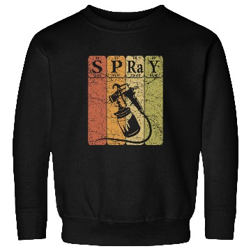 Discover Car Painter Spray Periodic Table Elements Auto Body Painter 6 Sweatshirts