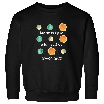 Discover Three Eclipse To Learn Science Teacher Space Sweatshirts