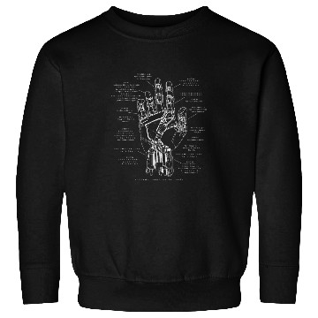 Discover Robotics Robot Hand AI Formula Engineer Programmer Robot Sweatshirts