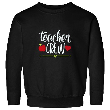 Discover Teacher crew cute teaching school student apple gift tee Sweatshirts