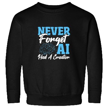 Discover Robot AI Computer Scientist AI Machine Learning Illustrated Sweatshirts