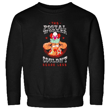 Discover This Postal Worker Couldnt Scare Less Halloween Mailman Sweatshirts