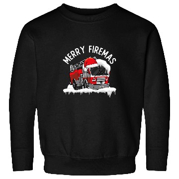 Discover xmass Fires Station Fireman Merry Christmas Firefighter Sweatshirts