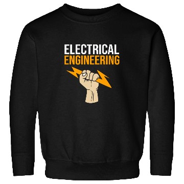 Discover Electricity Engineering Student Electrical Engineer Sweatshirts