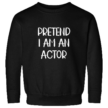 Discover Pretend Im a an Actor Lazy Halloween Costume Sweatshirts