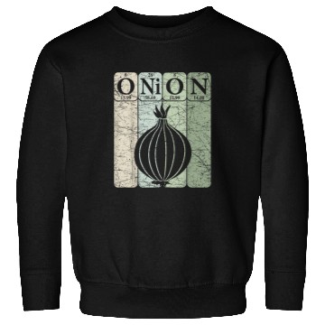 Discover Onion Periodic Table Elements Vegetables Farmer Retro 26 Sweatshirts