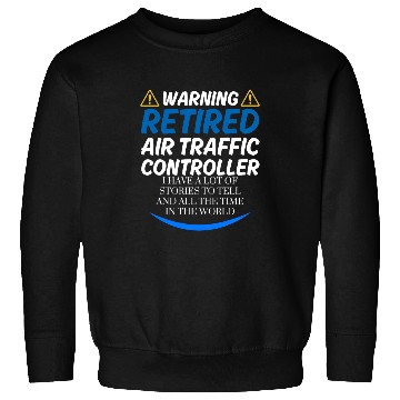 Discover Retired Air Traffic Controller Retirement Airplane Pilot Men Sweatshirts