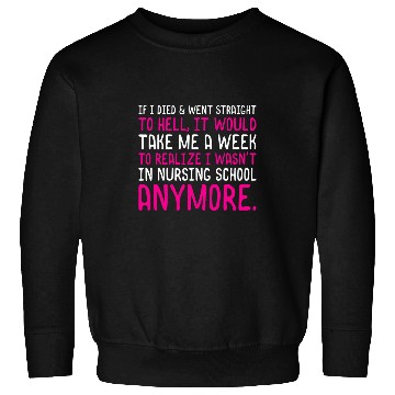 Discover Funny nurses Nursing Student 2 Sweatshirts