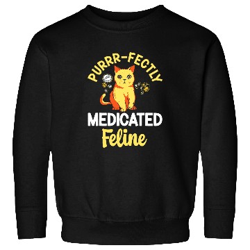 Discover Funny Pharmacist Cat Lady Pharmacy Technician Kitten Lover 2 Sweatshirts