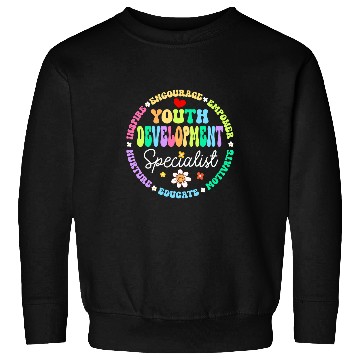 Discover Groovy Youth Development Specialist Worker Appreciation 1 Sweatshirts