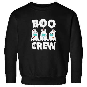 Discover halloween nurses nursing cute health worker halloween pattern 2 Sweatshirts