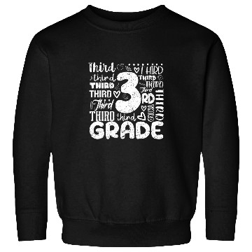 Discover Tie Dye 3rd Grade Typography Team Third Grade Teacher Sweatshirts
