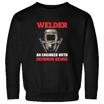 Discover Engineer with Common Sense Repairman Sweatshirts