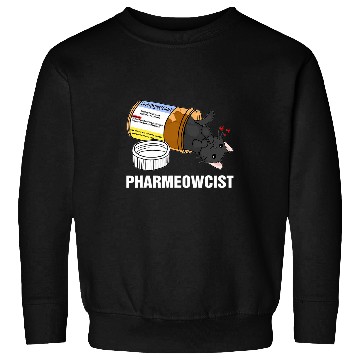 Discover Funny Pharmacist Cat Pharmacy Cute Cat For Cat Lovers Sweatshirts