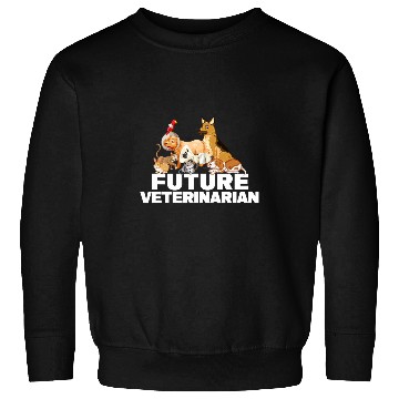 Discover Future Veterinarian Veterinary Assistant Graduation Party Sweatshirts