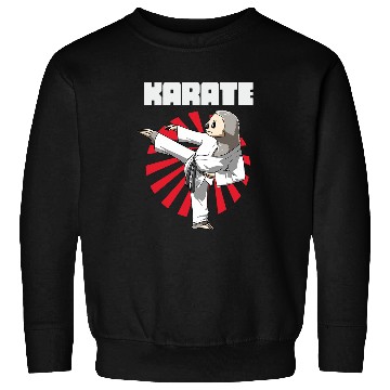 Discover Funny Sloth Karate Sweatshirts
