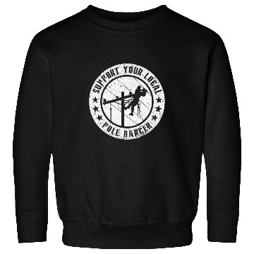 Discover American Lineman Powerline Worker Sweatshirts