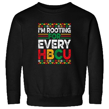 Discover Future HBCU Black History Month Im Rooting for Every HBCU Sweatshirts