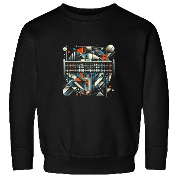 Discover Abstract Pickleball Net Sweatshirts