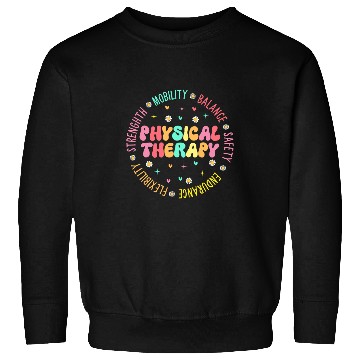 Discover Retro vintages Physical Therapy Funny Physical Therapist 2 Sweatshirts
