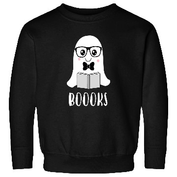 Discover Halloween Booooks ghosts Reading Book Read Books Library Sweatshirts