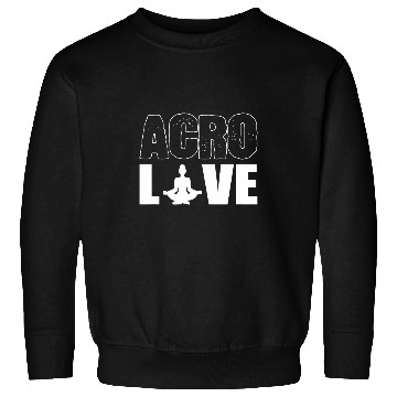 Discover Acro Love Yoga Instructor Sweatshirts