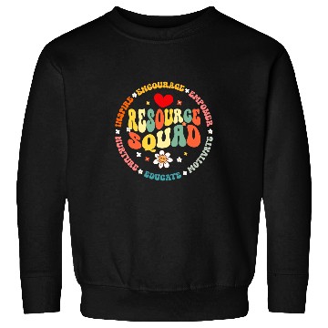 Discover Resource Squad Teacher Team Special Education IEP Teaching 2 Sweatshirts