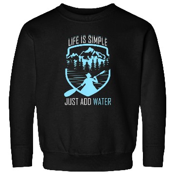 Discover kayak boat canoe water sport Sweatshirts