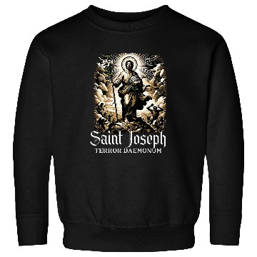 Discover Saint Joseph Catholic Father And Worker 5 Sweatshirts