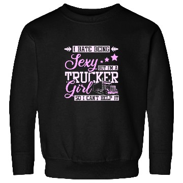 Discover Womens Sexy trucker girl Sweatshirts