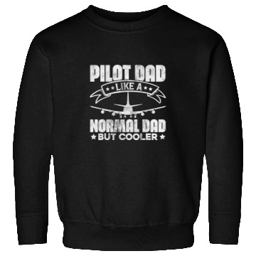 Discover Funny Pilot Airplane Art for Men Dad Aviation Airline Flying Sweatshirts