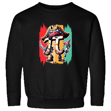 Discover Funny Pi Day Pirate Maths STEM Teacher Student Sweatshirts