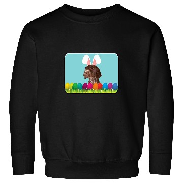 Discover German Shorthair Pointer w Bunny Ears Sweatshirts