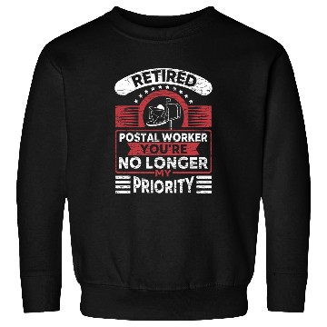 Discover Retired Postal Worker Postman Sweatshirts
