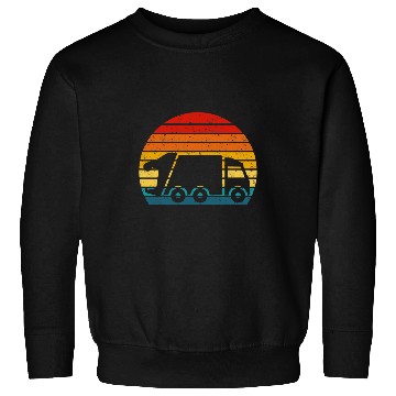 Discover Retro vintages Trucker Big Rig SemiTrailer Truck Driver Sweatshirts