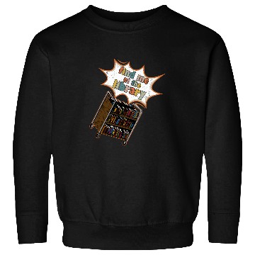 Discover Book library literature reading bookworm bookstore professor 13 Sweatshirts