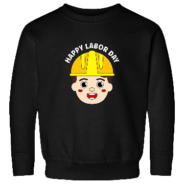 Discover Happy Labor Day School Boy Worker Sweatshirts