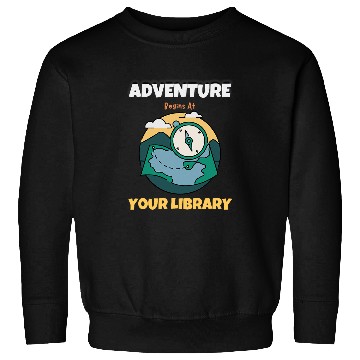 Discover Adventure Begins At Your Library Summer Reading Program 2024 7 Sweatshirts