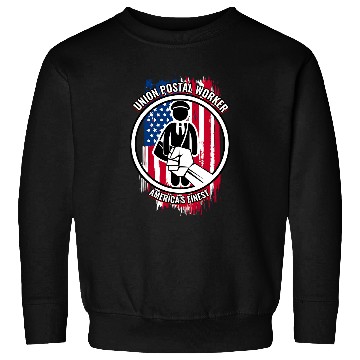 Discover Union Postal Worker American for Postal Workers Sweatshirts